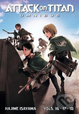 Kniha: Attack on Titan Omnibus 6 (Hajime Isayama). Kodansha International, 2022 Kniha: Attack on Titan Omnibus 6 (Hajime Isayama). Kodansha International, 2022