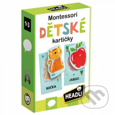 Montessori - Dětské kartičky, ADC BF, 2022