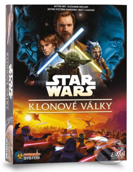 Společenská hra: Star Wars: Klonové války (Pandemic systém) (Alexandar Ortloff). Blackfire Společenská hra: Star Wars: Klonové války (Pandemic systém) (Alexandar Ortloff). Blackfire