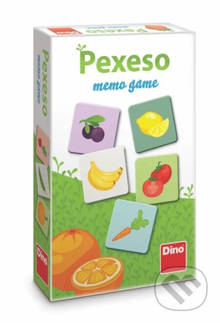 Spoločenská hra: Pexeso Ovoce a zelenina (Dino). Dino, 2022 Spoločenská hra: Pexeso Ovoce a zelenina (Dino). Dino, 2022