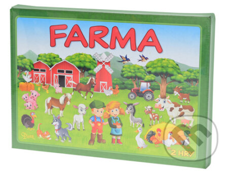 Spoločenská hra: Farma v krabičce (Mikrohračky). Mikrohračky, 2022 Spoločenská hra: Farma v krabičce (Mikrohračky). Mikrohračky, 2022
