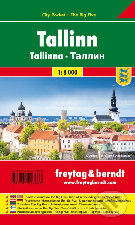 Tallinn 1:10 000 (freytag&berndt). freytag&berndt, 2018 Tallinn 1:10 000 (freytag&berndt). freytag&berndt, 2018
