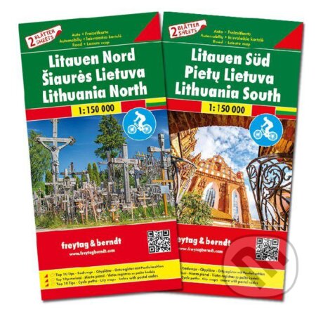 Litva SET sever+juh 1:150 000 (freytag&berndt). freytag&berndt, 2019 Litva SET sever+juh 1:150 000 (freytag&berndt). freytag&berndt, 2019