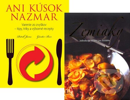 Kniha: Zemiaky + Ani kúsok nazmar (Slovart). Slovart Kniha: Zemiaky + Ani kúsok nazmar (Slovart). Slovart