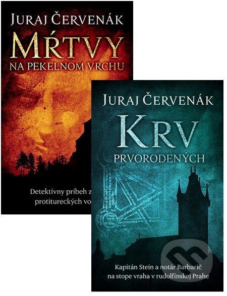 Kniha: Mŕtvy na Pekelnom vrchu + Krv prvorodených (Juraj Červenák). Slovart Kniha: Mŕtvy na Pekelnom vrchu + Krv prvorodených (Juraj Červenák). Slovart