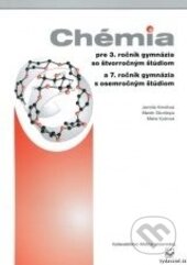 Kniha: Chémia pre 3. ročník gymnázia so štvorročným štúdiom a 7. ročník gymnázia s osemročným štúdiom (Jarmila Kmeťová a kolektiv). Matica slovenská, 2011 Kniha: Chémia pre 3. ročník gymnázia so štvorročným štúdiom a 7. ročník gymnázia s osemročným štúdiom (Jarmila Kmeťová a kolektiv). Matica slovenská, 2011