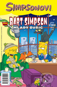 Kniha: Bart Simpson: Mladý buřič (Matt Groening). Crew, 2014 Kniha: Bart Simpson: Mladý buřič (Matt Groening). Crew, 2014