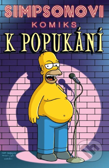 Kniha: Simpsonovi: Komiks k popukání (Matt Groening). Crew, 2014 Kniha: Simpsonovi: Komiks k popukání (Matt Groening). Crew, 2014