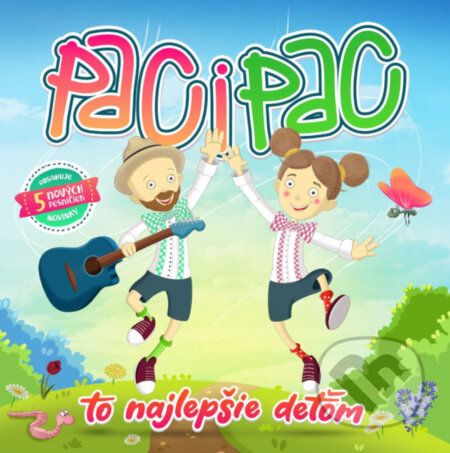 Hudební CD: Paci Pac: To najlepšie deťom (Hudobné albumy). Hudobné albumy, 2022 Hudební CD: Paci Pac: To najlepšie deťom (Hudobné albumy). Hudobné albumy, 2022