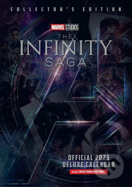 Deluxe kalendár 2023 Marvel - Avengers, Marvel, 2022