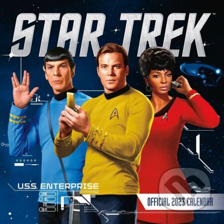 Oficiálny nástenný kalendár 2023 Star Trek TV Serie Classic (). , 2022 Oficiálny nástenný kalendár 2023 Star Trek TV Serie Classic (). , 2022