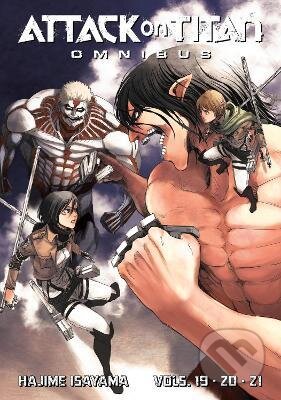 Kniha: Attack on Titan Omnibus 7 (Hajime Isayama). Kodansha International, 2022 Kniha: Attack on Titan Omnibus 7 (Hajime Isayama). Kodansha International, 2022
