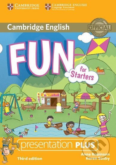 Audiokniha: Fun for Starters 3rd Edition: Presentation Plus DVD-ROM (Anne Robinson). Cambridge University Press, 2016 Audiokniha: Fun for Starters 3rd Edition: Presentation Plus DVD-ROM (Anne Robinson). Cambridge University Press, 2016