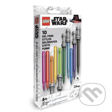LEGO Star Wars Set Gélových pier, svetelný meč - 10 ks, LEGO, 2022