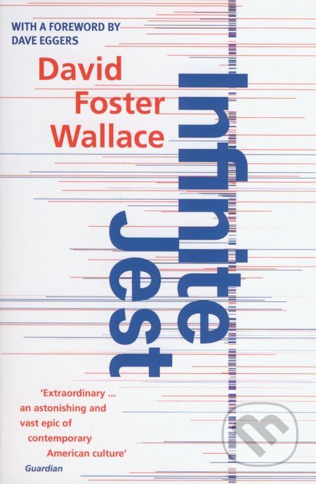 Kniha: Infinite Jest (David Foster Wallace). Abacus, 2014 Kniha: Infinite Jest (David Foster Wallace). Abacus, 2014