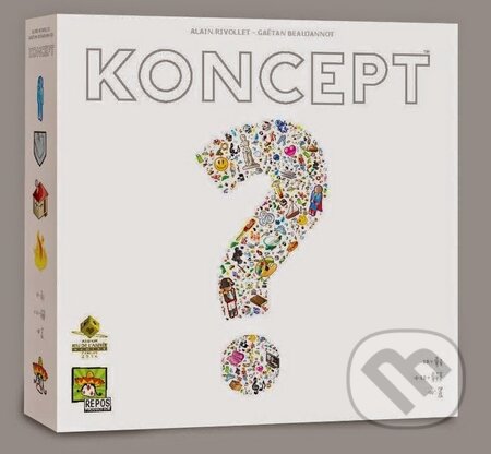Společenská hra: Koncept (Alain Rivollet a Gaëtan Beaujannot). ADC BF, 2014 Společenská hra: Koncept (Alain Rivollet a Gaëtan Beaujannot). ADC BF, 2014