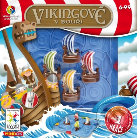 Společenská hra: Vikingové v bouři (Raf Peeters). Mindok, 2014 Společenská hra: Vikingové v bouři (Raf Peeters). Mindok, 2014