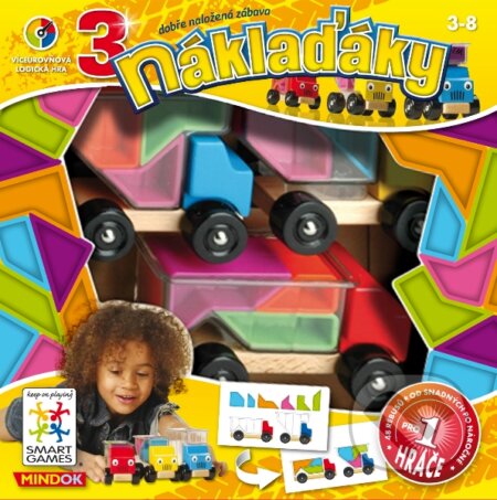 Spoločenská hra: 3 Náklaďáky (Mindok). Mindok Spoločenská hra: 3 Náklaďáky (Mindok). Mindok