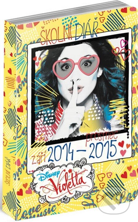 Violetta: Školní diář (září 2014 - prosinec 2015) (Presco Group). Presco Group, 2014 Violetta: Školní diář (září 2014 - prosinec 2015) (Presco Group). Presco Group, 2014