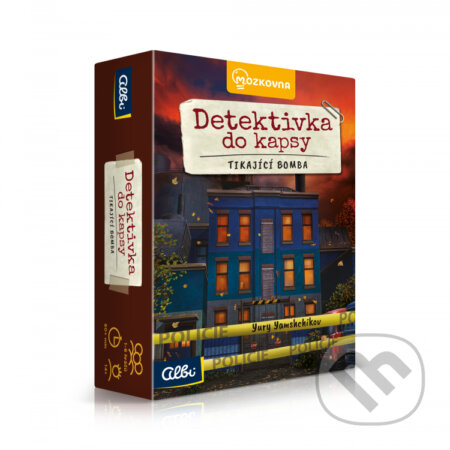 Společenská hra: Detektivka do kapsy - Tikající bomba (Yuri Yamshchikov). Albi Společenská hra: Detektivka do kapsy - Tikající bomba (Yuri Yamshchikov). Albi