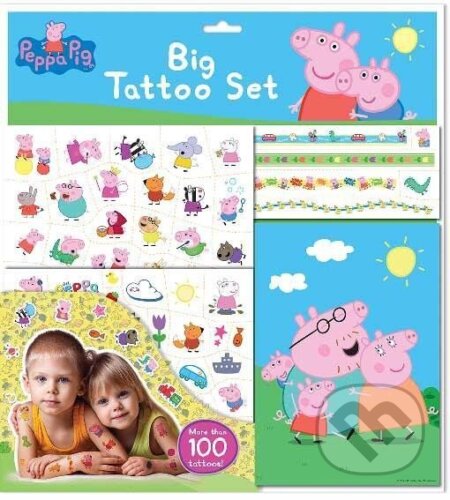 Spoločenská hra: Peppa pig - Velký set s tetováním (Jiří Models). Jiří Models, 2022 Spoločenská hra: Peppa pig - Velký set s tetováním (Jiří Models). Jiří Models, 2022