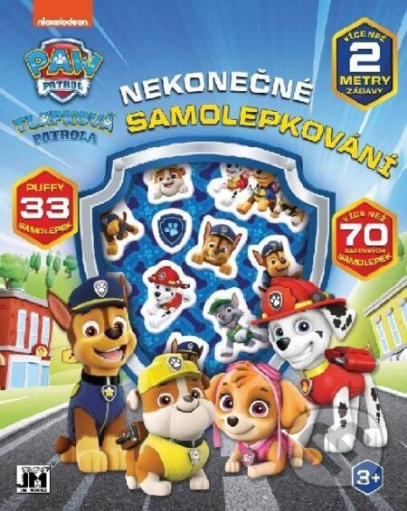 Kniha: Tlapková patrola - Nekonečné samolepkování (Jiří Models). Jiří Models, 2022 Kniha: Tlapková patrola - Nekonečné samolepkování (Jiří Models). Jiří Models, 2022