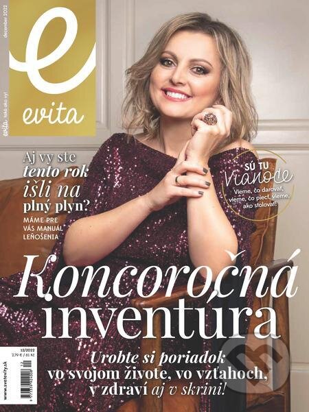E-kniha: E-Evita magazín 12/2022 (MAFRA Slovakia). MAFRA Slovakia E-kniha: E-Evita magazín 12/2022 (MAFRA Slovakia). MAFRA Slovakia