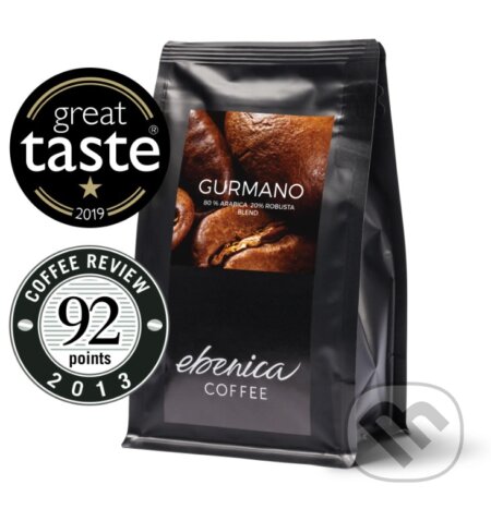 Kávy a čaje: Gurmano (EBENICA Coffee). EBENICA Coffee Kávy a čaje: Gurmano (EBENICA Coffee). EBENICA Coffee