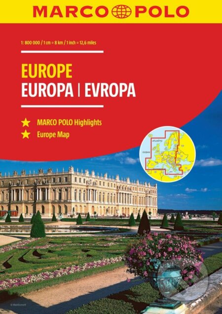 Evropa autoatlas (Marco Polo). Marco Polo, 2022 Evropa autoatlas (Marco Polo). Marco Polo, 2022