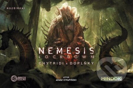 Společenská hra: Nemesis Lockdown: Chytridi a doplňky (Adam Kwapinski). Mindok, 2022 Společenská hra: Nemesis Lockdown: Chytridi a doplňky (Adam Kwapinski). Mindok, 2022