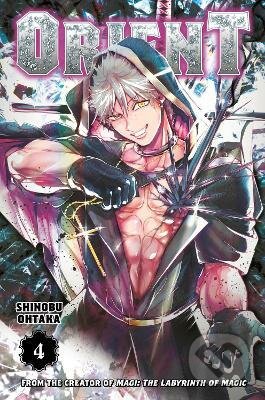 Kniha: Orient 4 (Shinobu Ohtaka). Kodansha International, 2021 Kniha: Orient 4 (Shinobu Ohtaka). Kodansha International, 2021