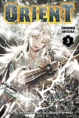 Kniha: Orient 5 (Shinobu Ohtaka). Kodansha International, 2021 Kniha: Orient 5 (Shinobu Ohtaka). Kodansha International, 2021