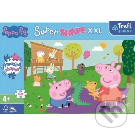 Puzzle: Super Shape XXL Prasátko Pepina (Trefl). Trefl, 2022 Puzzle: Super Shape XXL Prasátko Pepina (Trefl). Trefl, 2022