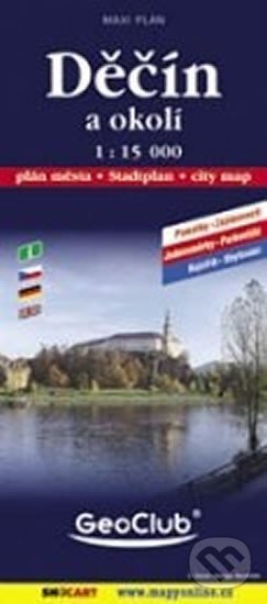 Děčín a okolí 1:15 000 - Plán města, SHOCart, 2000