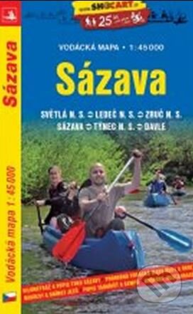 Sázava/vodácká mapa 1:50T (SHOCart). SHOCart Sázava/vodácká mapa 1:50T (SHOCart). SHOCart