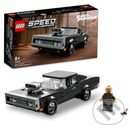 Spoločenská hra: LEGO® Speed Champions 76912 Fast & Furious 1970 Dodge Charger R/T (LEGO). LEGO, 2022 Spoločenská hra: LEGO® Speed Champions 76912 Fast & Furious 1970 Dodge Charger R/T (LEGO). LEGO, 2022