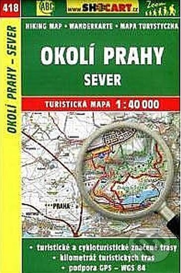 TM 1:40T 418 Okolí Prahy sever (SHOCart). SHOCart TM 1:40T 418 Okolí Prahy sever (SHOCart). SHOCart