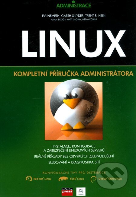Kniha: Linux (Evi Nemeth, Garth Snyder a Trent R. Hein). Computer Press, 2004 Kniha: Linux (Evi Nemeth, Garth Snyder a Trent R. Hein). Computer Press, 2004