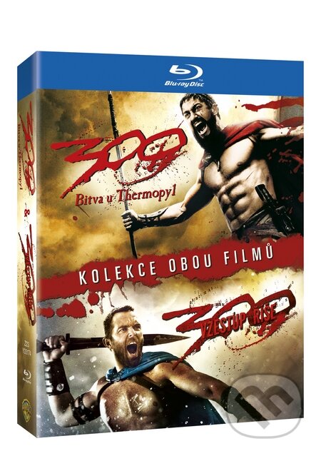 Film: 300 kolekce - Bitka pri Thermopyle + 300: Vzostup impéria (Noam Murro a Zack Snyder) (Blu-ray). Magicbox, 2014 Film: 300 kolekce - Bitka pri Thermopyle + 300: Vzostup impéria (Noam Murro a Zack Snyder) (Blu-ray). Magicbox, 2014