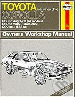 Kniha: Toyota Corolla 1980-85 Owners Workshop Manual (Ian Coomber). J. H. Haynes & Co, 1988 Kniha: Toyota Corolla 1980-85 Owners Workshop Manual (Ian Coomber). J. H. Haynes & Co, 1988