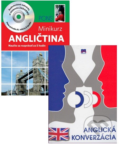 Kniha: Minikurz - Angličtina + Anglická konverzácia (kolekcia dvoch titulov) (Príroda). Príroda Kniha: Minikurz - Angličtina + Anglická konverzácia (kolekcia dvoch titulov) (Príroda). Príroda