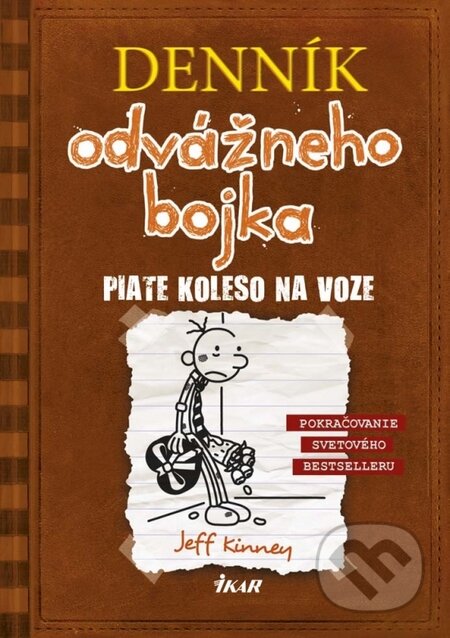Kniha: Denník odvážneho bojka 7 (Jeff Kinney). Ikar, 2015 Kniha: Denník odvážneho bojka 7 (Jeff Kinney). Ikar, 2015