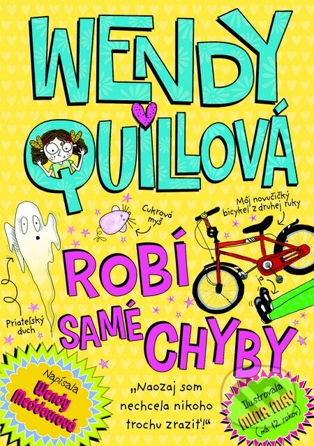 Kniha: Wendy Quillová robí samé chyby (Wendy Meddour). Fortuna Libri, 2014 Kniha: Wendy Quillová robí samé chyby (Wendy Meddour). Fortuna Libri, 2014