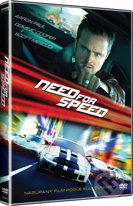 Film: Need for speed (Scott Waugh) (DVD). Bonton Film, 2014 Film: Need for speed (Scott Waugh) (DVD). Bonton Film, 2014