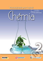 Kniha: Chémia pre 7. ročník základnej školy a 2. ročník gymnázií s osemročným štúdiom/2. polrok (Viera Lisá). Raabe, 2012 Kniha: Chémia pre 7. ročník základnej školy a 2. ročník gymnázií s osemročným štúdiom/2. polrok (Viera Lisá). Raabe, 2012