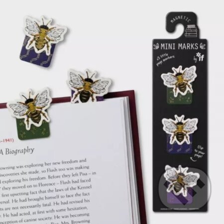 Záložka do knihy Mini magnetická - Včely, EPEE, 2022