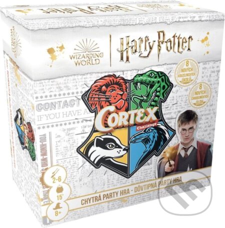 Společenská hra: Cortex Harry Potter - chytrá párty hra (ADC BF). ADC BF, 2022 Společenská hra: Cortex Harry Potter - chytrá párty hra (ADC BF). ADC BF, 2022