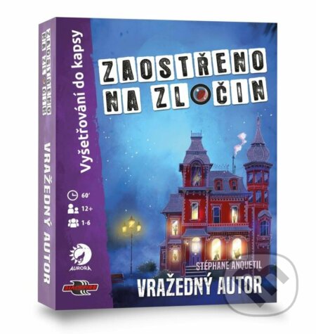 Spoločenská hra: Zaostřeno na zločin - Vražedný autor (ADC BF). ADC BF, 2022 Spoločenská hra: Zaostřeno na zločin - Vražedný autor (ADC BF). ADC BF, 2022
