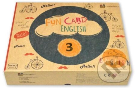 Spoločenská hra: Fun Card English 3 / XXL sada (Creativo). Creativo, 2019 Spoločenská hra: Fun Card English 3 / XXL sada (Creativo). Creativo, 2019