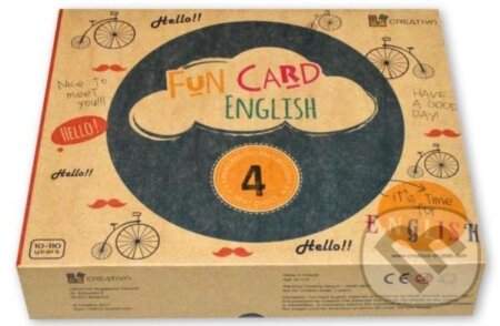 Spoločenská hra: Fun Card English 4 / XXL sada (autorů kolektiv). Creativo, 2019 Spoločenská hra: Fun Card English 4 / XXL sada (autorů kolektiv). Creativo, 2019